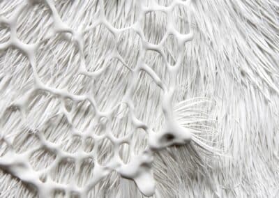 Einladung zur Eröffnung der Galerie Anna Probst & der Ausstellung „Aftermath“ von Oksana Bergen